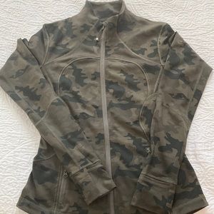 Lululemon full zip mock neck